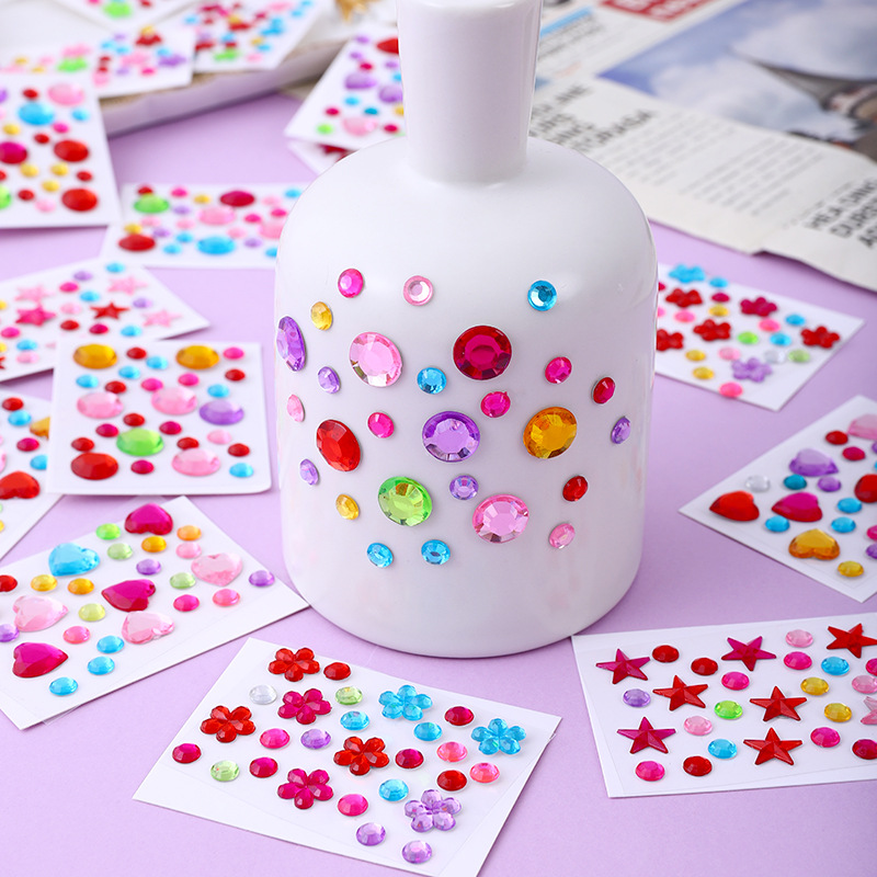 Phone Cases Diy - Hot Selling Colorful Acrylic Diamond Stickers