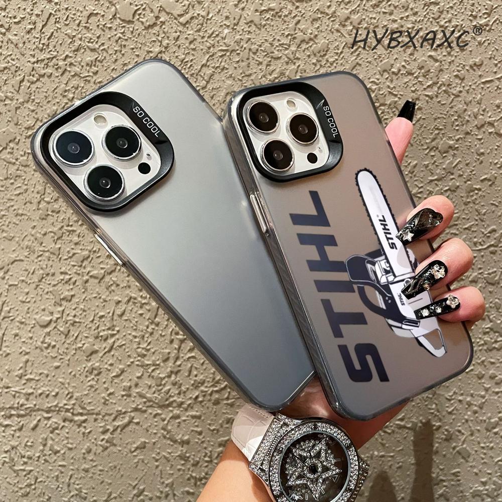 Phone Cases Rugged - HD XAXC S-STIHLs Chainsaw Logo Phone