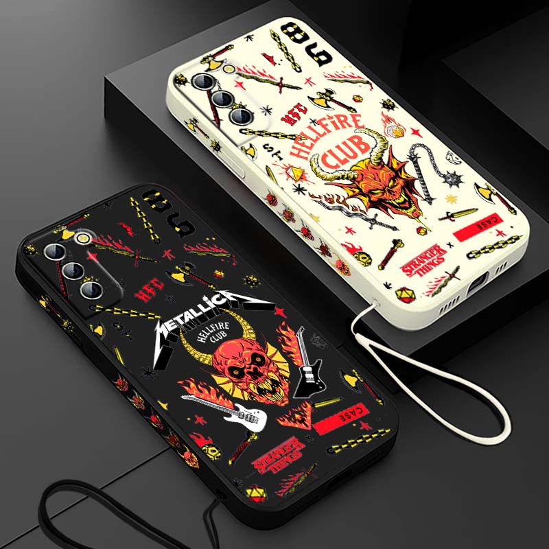 Silicone Liquid Case - Stranger Things Red Hell Demon For
