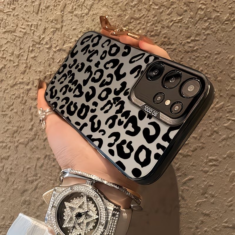 Gradient Color Case - Fashion Leopard Print Phone Case For