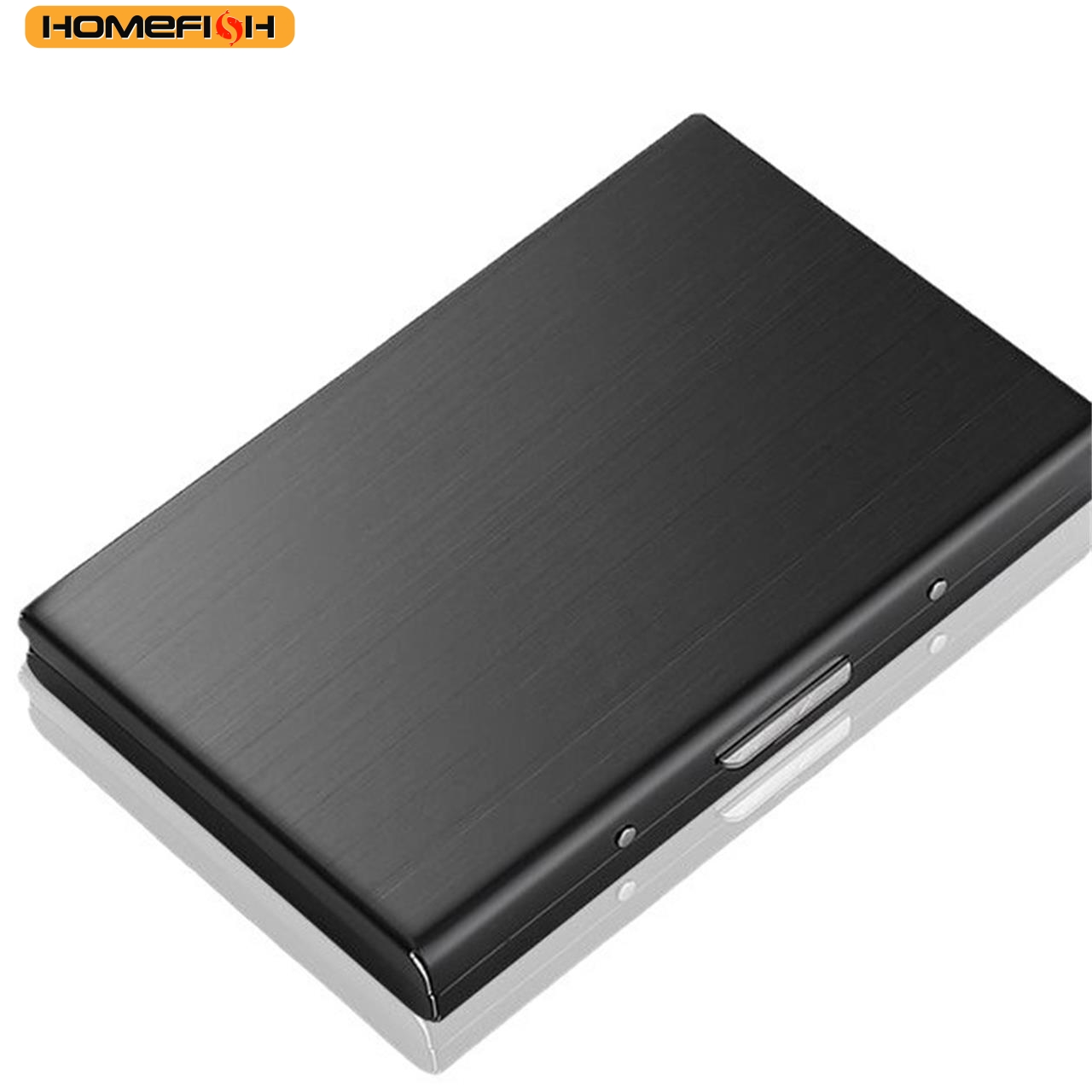 HOMEFISH RFID Blocking Stainle - огляд і ціна Slim Card Slot Case