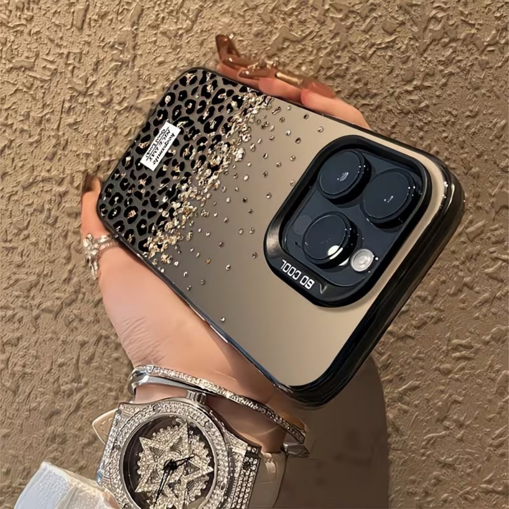 Leopard Speckled Gold Matte Fi - огляд і ціна Phone Cases Rugged