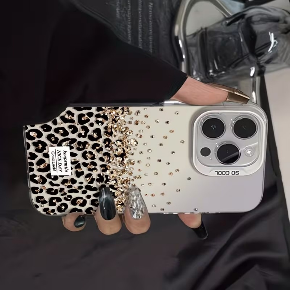 Leopard Speckled Gold Matte Fi - огляд і ціна Phone Cases Rugged