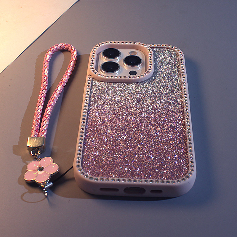 Double-sided Rhinestone Gradie - огляд і ціна Gradient Color Case