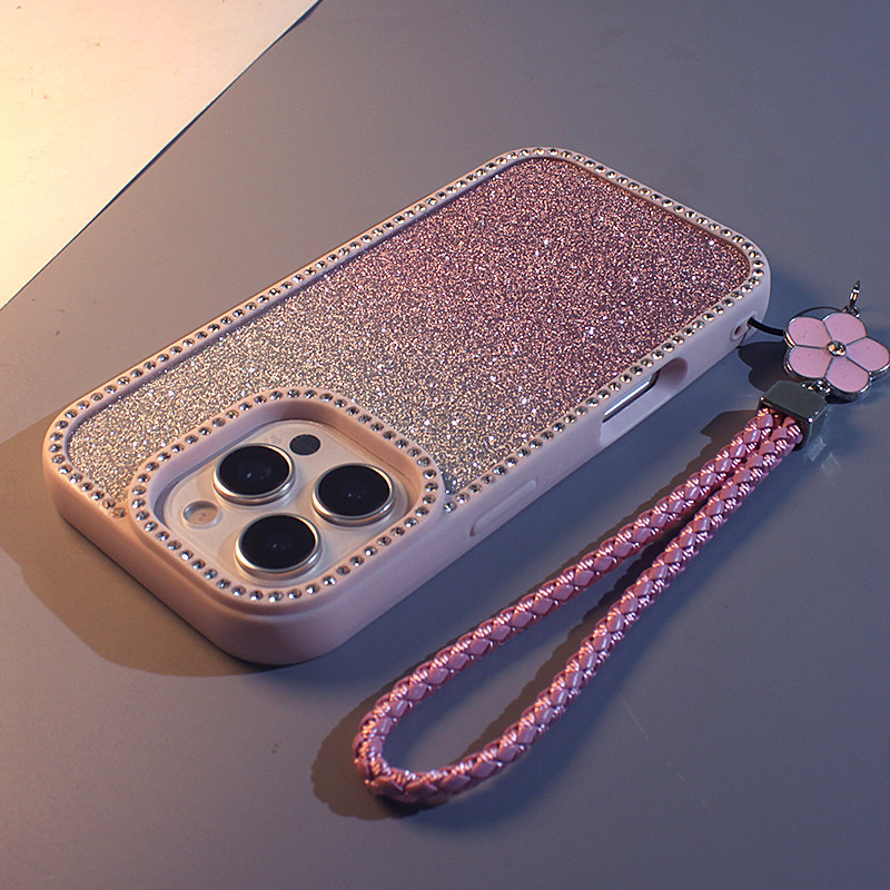 Double-sided Rhinestone Gradie - огляд і ціна Gradient Color Case