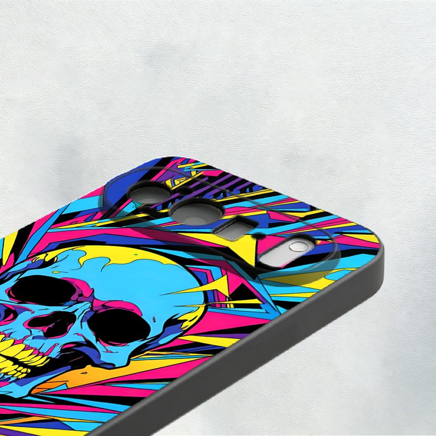 Neon Pop Art Skull Case for Go - огляд і ціна Phone Cases Google Pixel 9A