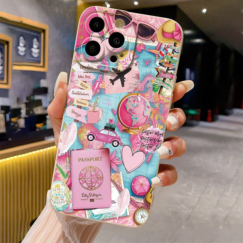 Travel Plane Printed Matte Ant - огляд і ціна Phone Cases Rugged