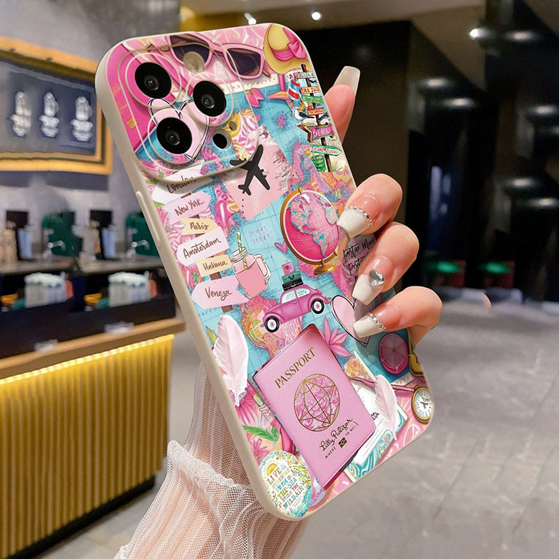 Travel Plane Printed Matte Ant - огляд і ціна Phone Cases Rugged