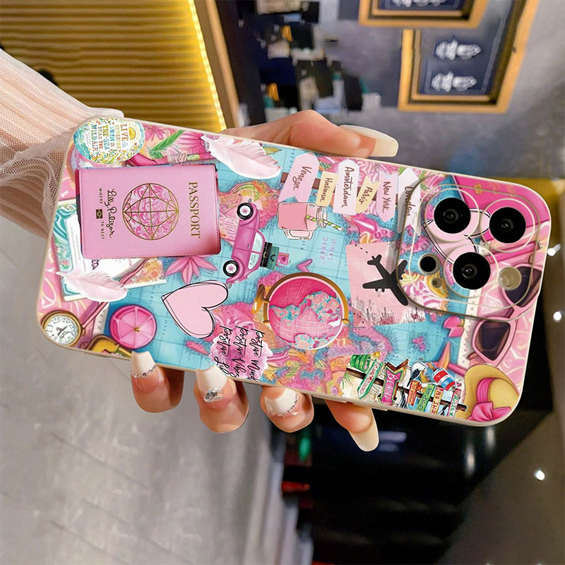 Travel Plane Printed Matte Ant - огляд і ціна Phone Cases Rugged
