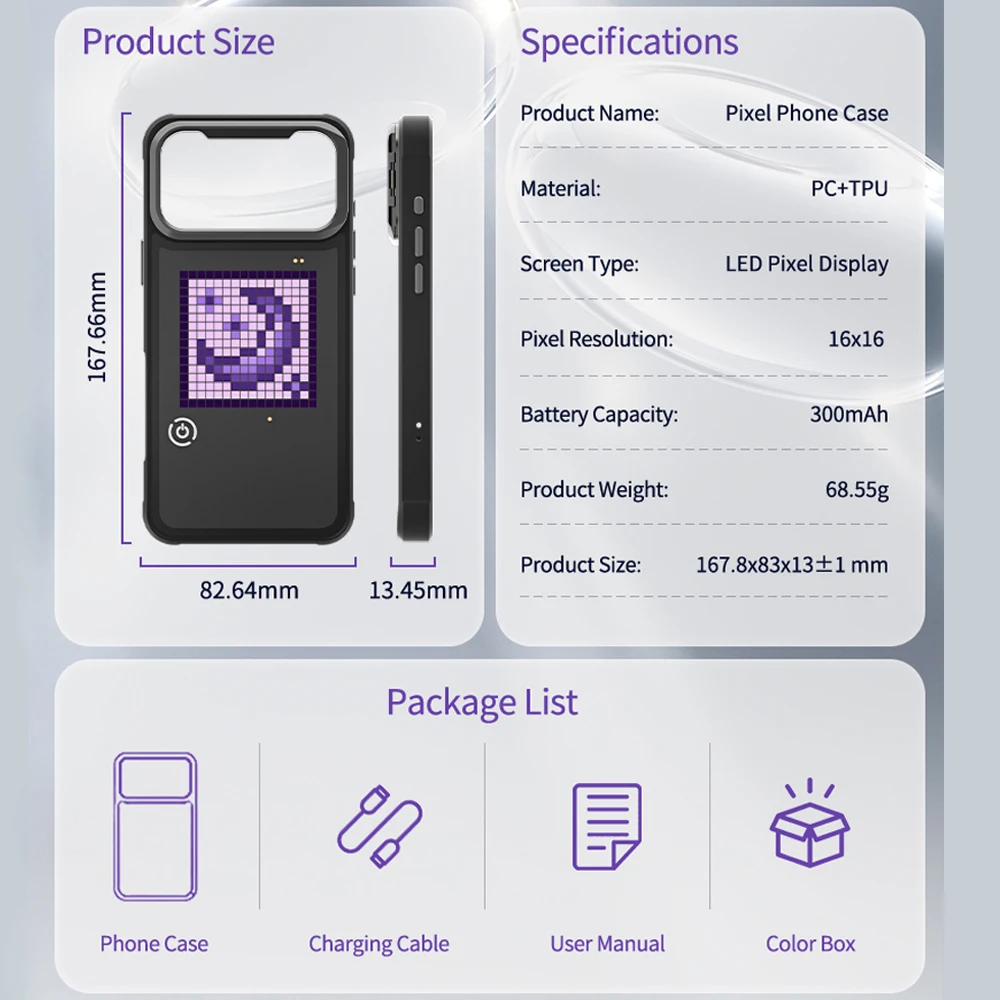 DIY Mode with APP Image Screen - огляд і ціна Phone Cases Diy