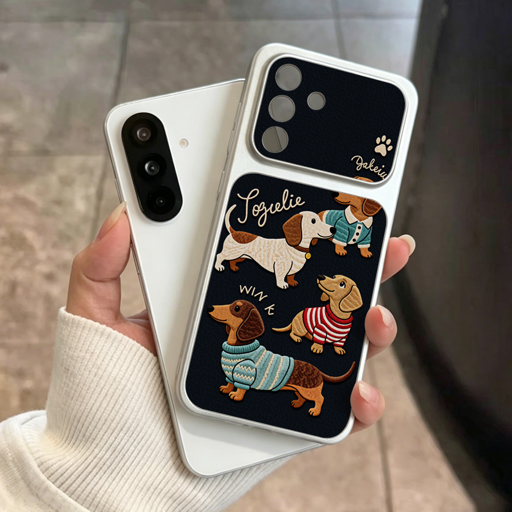 Cartoon Dachshund Phone Case F - огляд і ціна Phone Cases With Loop