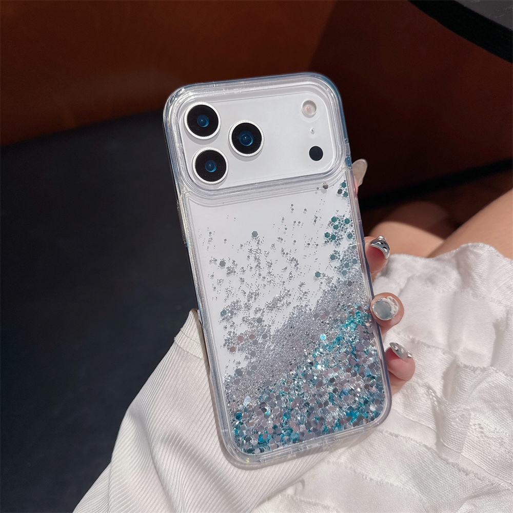 Bling Quicksand Case Cover for - огляд і ціна Silicone Liquid Case