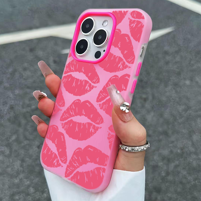Sexy Girl Pink Lips  Pattern D - огляд і ціна Phone Cases Designer