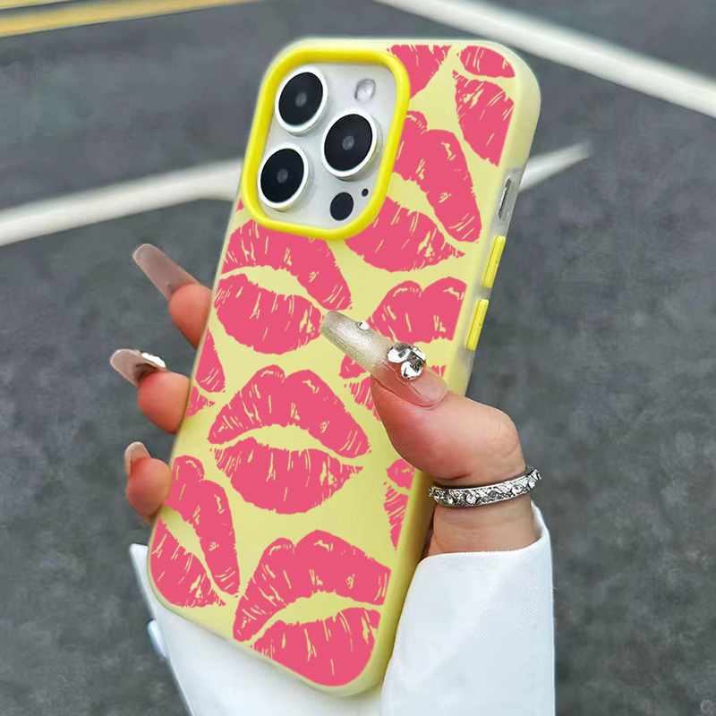 Sexy Girl Pink Lips  Pattern D - огляд і ціна Phone Cases Designer