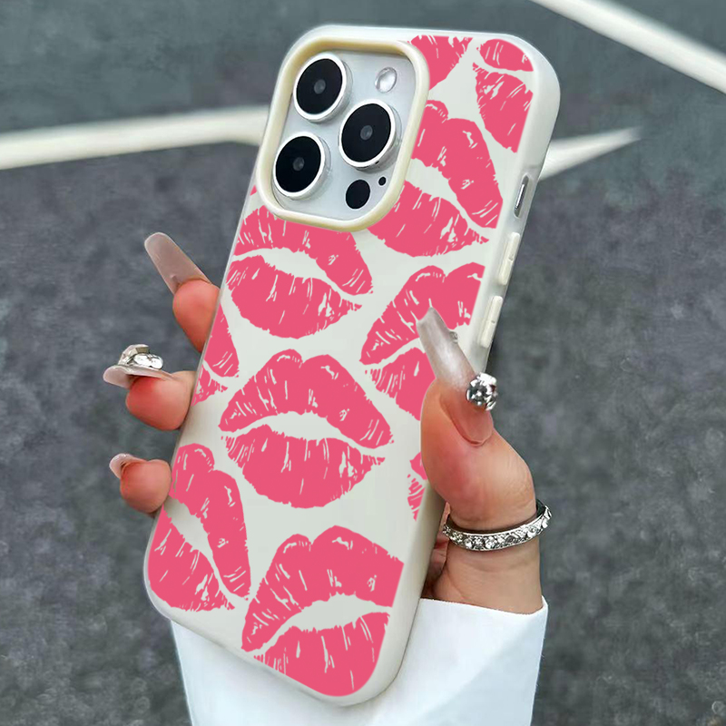 Sexy Girl Pink Lips  Pattern D - огляд і ціна Phone Cases Designer