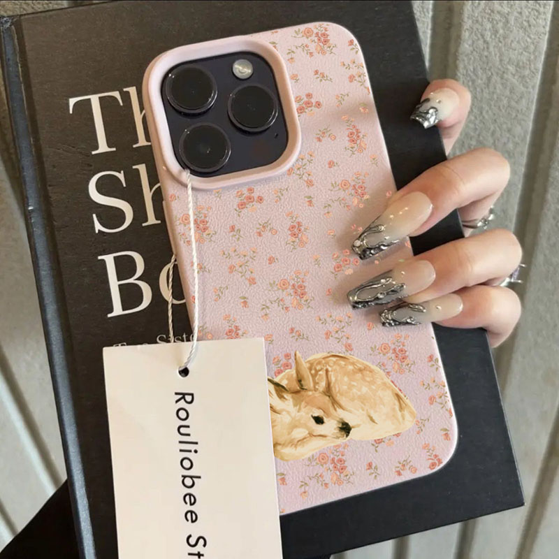 Cute Deer Full Floral Pattern  - огляд і ціна Phone Cases Designer