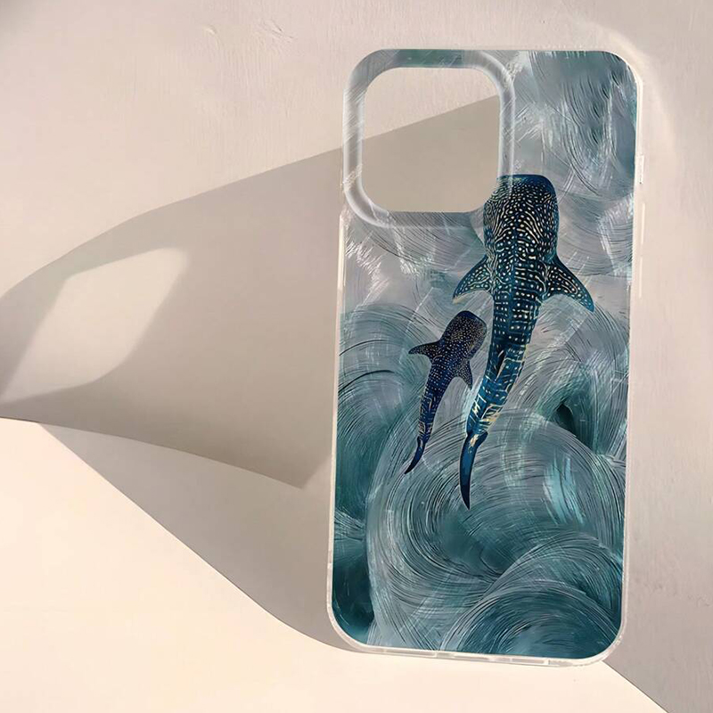 Ocean Shark Whale Design Phone - огляд і ціна Phone Cases Designer