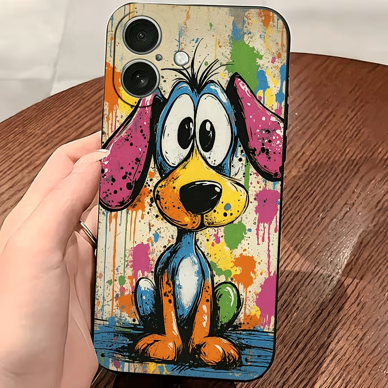 Graffiti Colored Puppy TPU Pho - огляд і ціна Phone Cases Iphone 15