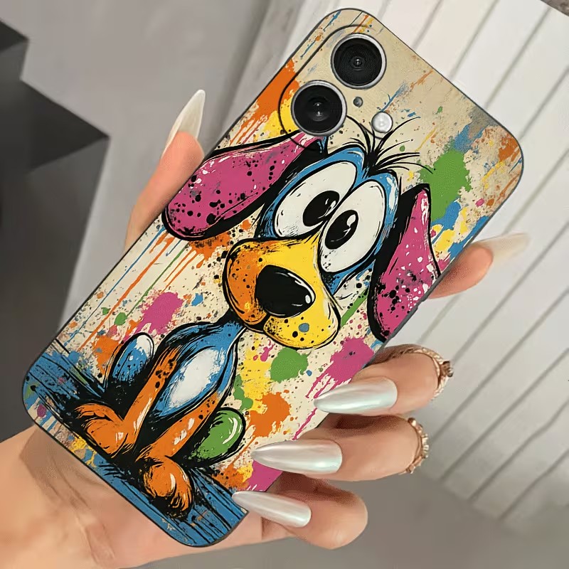 Graffiti Colored Puppy TPU Pho - огляд і ціна Phone Cases Iphone 15