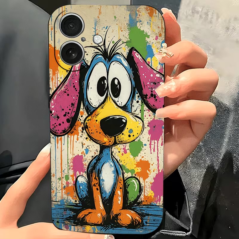 Graffiti Colored Puppy TPU Pho - огляд і ціна Phone Cases Iphone 15
