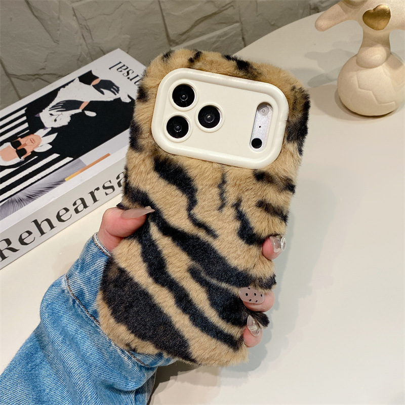 Luxury Zebra Pattern Fluffy Pl - огляд і ціна Phone Cases Iphone 15