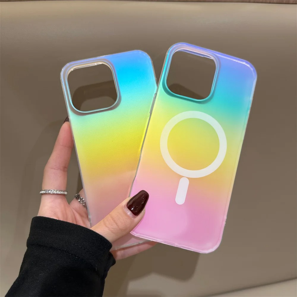 Frosted Laser Gradient Rainbow - огляд і ціна Gradient Color Case