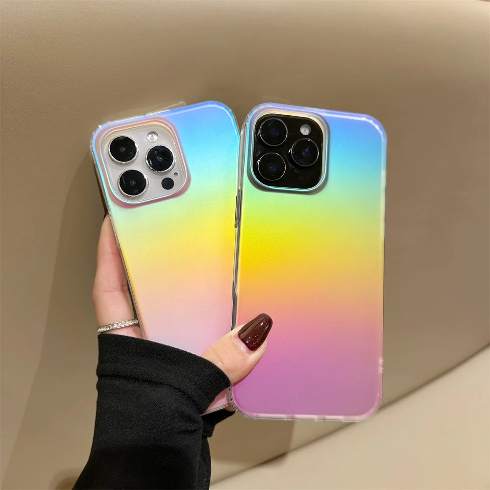 Frosted Laser Gradient Rainbow - огляд і ціна Gradient Color Case