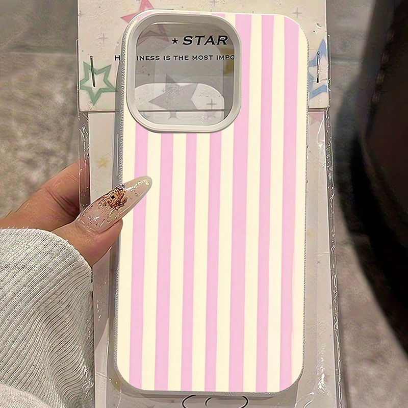 Simple Pink Vertical Striped L - огляд і ціна Phone Cases Australia