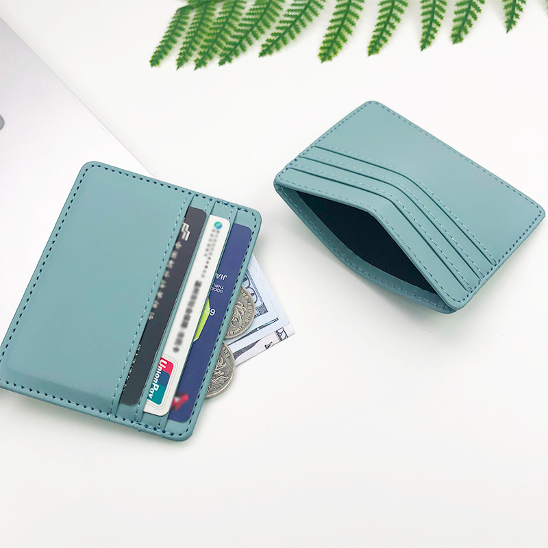 PU Leather ID Card Case - Slim - огляд і ціна Slim Card Slot Case