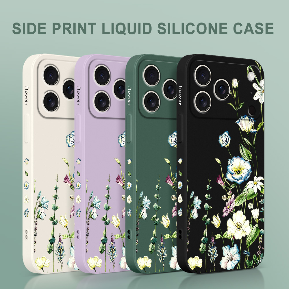 Meadow Bloom Phone Case For iP - огляд і ціна Silicone Liquid Case