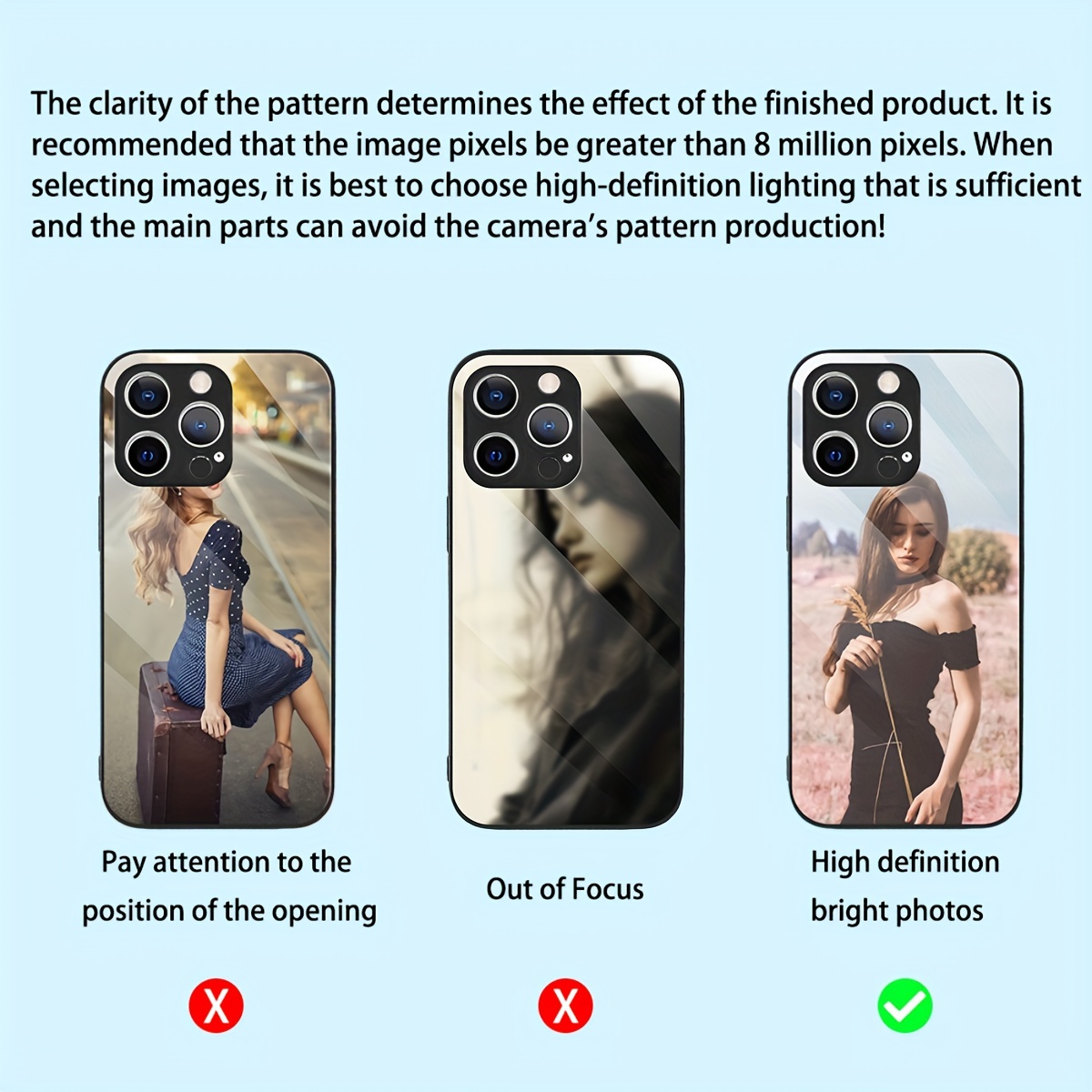 Custom Photo Mirror Glass Case - огляд і ціна Phone Cases Diy