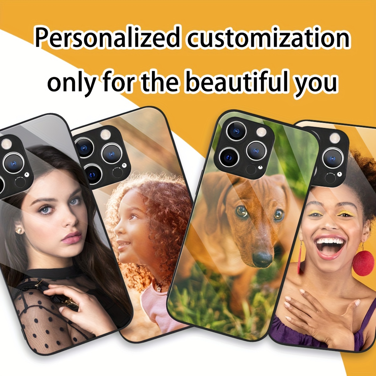 Custom Photo Mirror Glass Case - огляд і ціна Phone Cases Diy