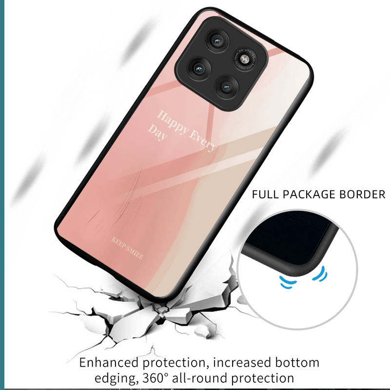 Hard Tempered Glass Case For M - огляд і ціна Gradient Color Case