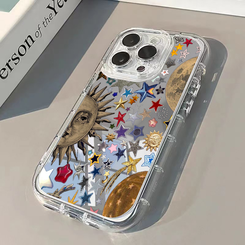 Celestial Gold Glitter Mirror  - огляд і ціна Phone Cases Expensive