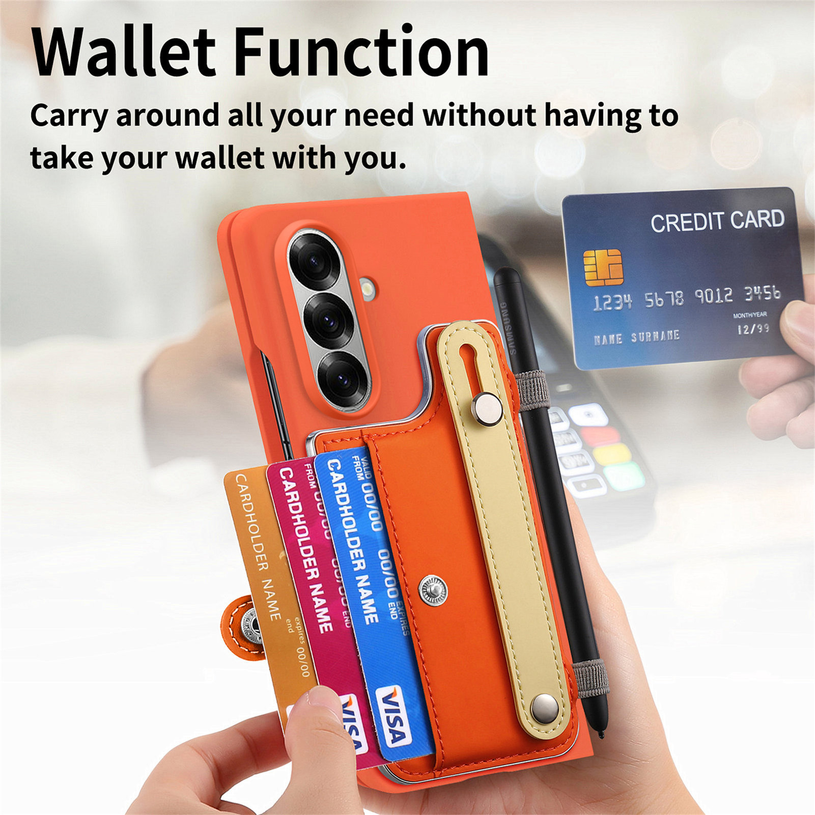 Wrist Strap Card Slot Full Cov - огляд і ціна Slim Card Slot Case