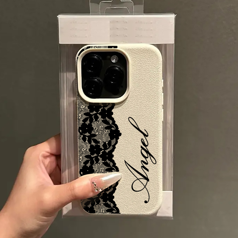 Vogue Black Lace English Phone - огляд і ціна Phone Cases Vogue