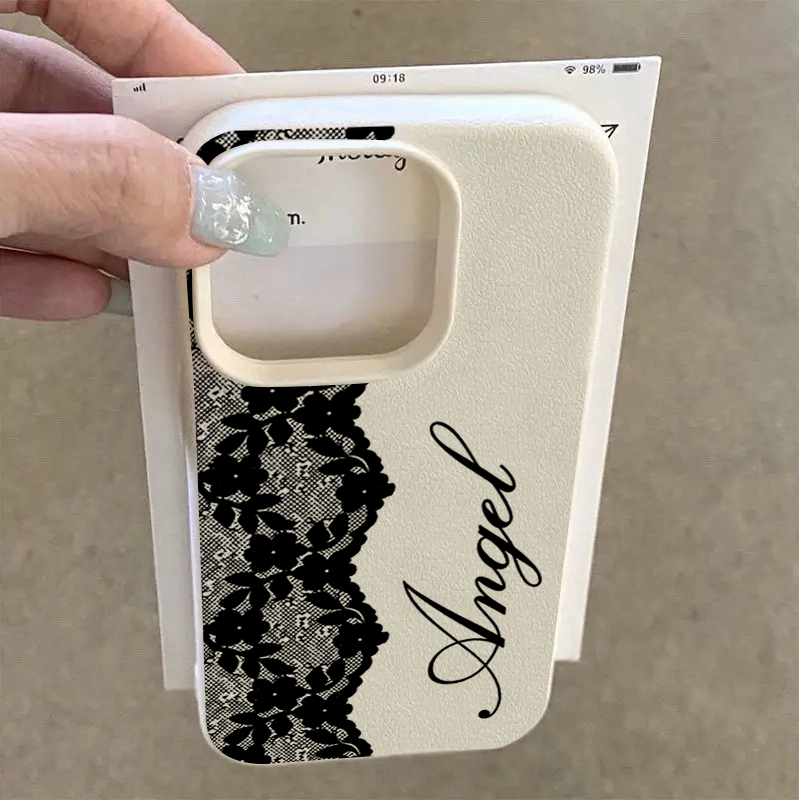 Vogue Black Lace English Phone - огляд і ціна Phone Cases Vogue