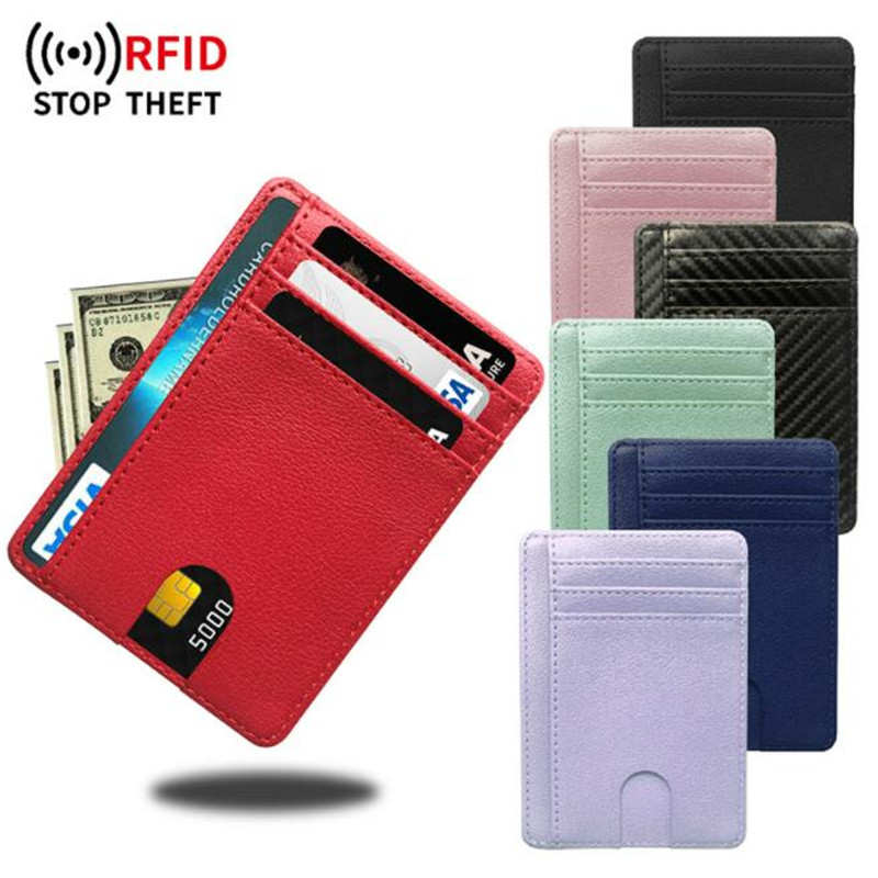 8 Slot Slim RFID Blocking Leat - огляд і ціна Slim Card Slot Case