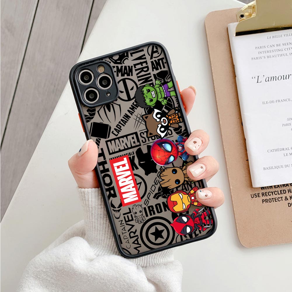 Cute Marvel Heroes Matte Trans - огляд і ціна Phone Cases Rugged