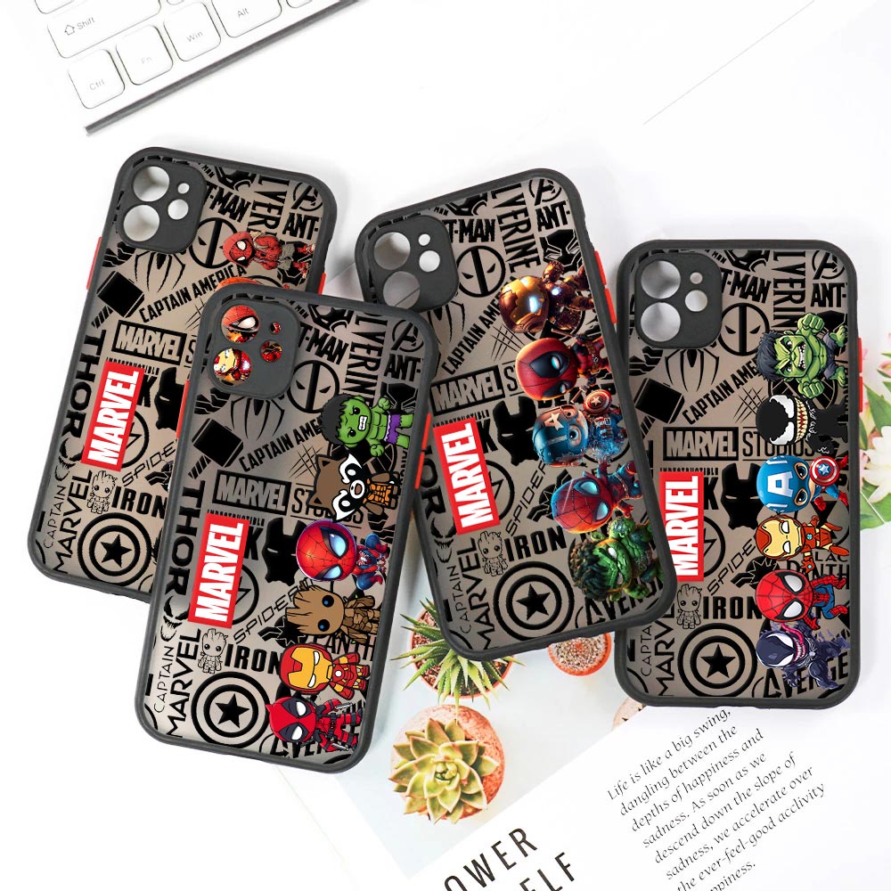 Cute Marvel Heroes Matte Trans - огляд і ціна Phone Cases Rugged