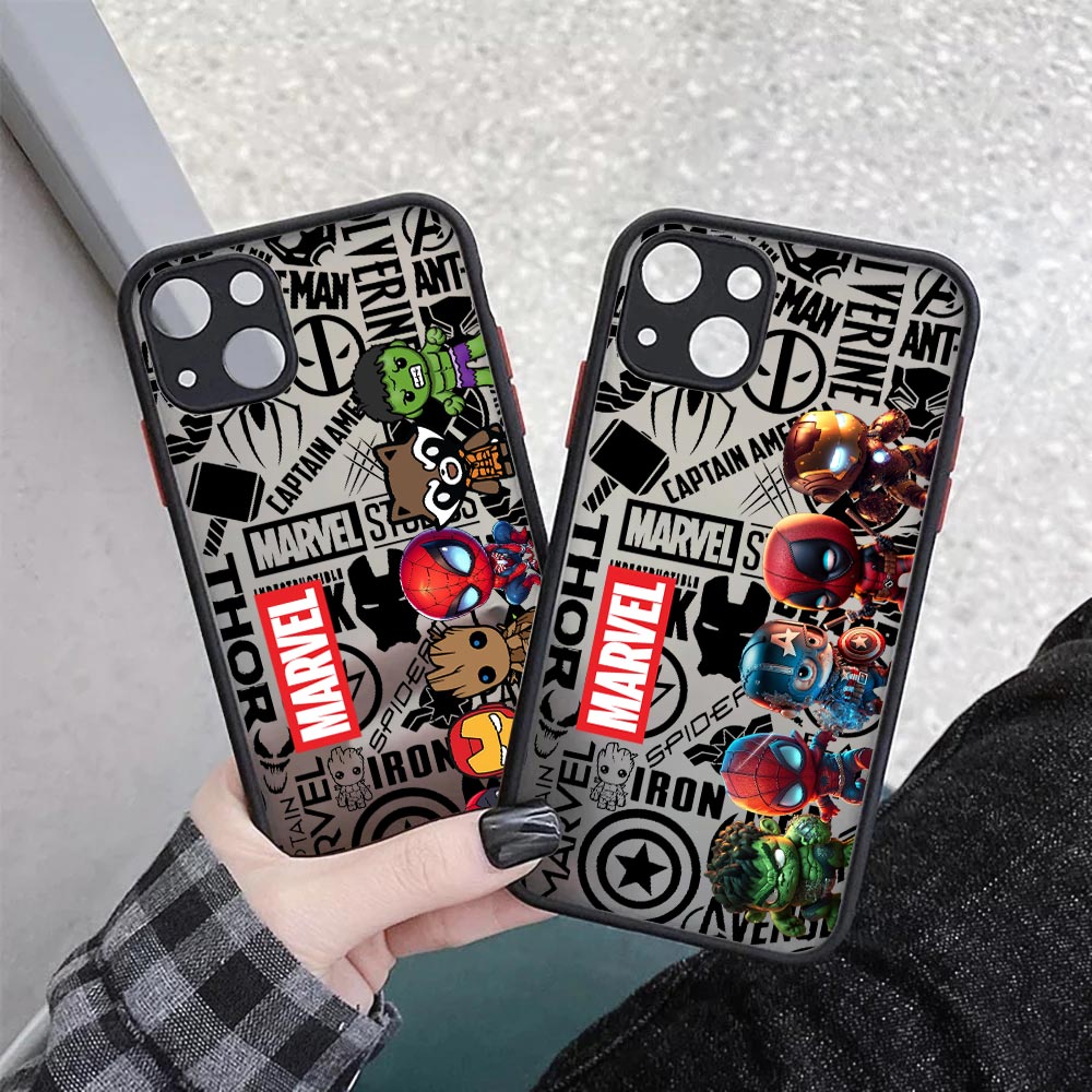Cute Marvel Heroes Matte Trans - огляд і ціна Phone Cases Rugged