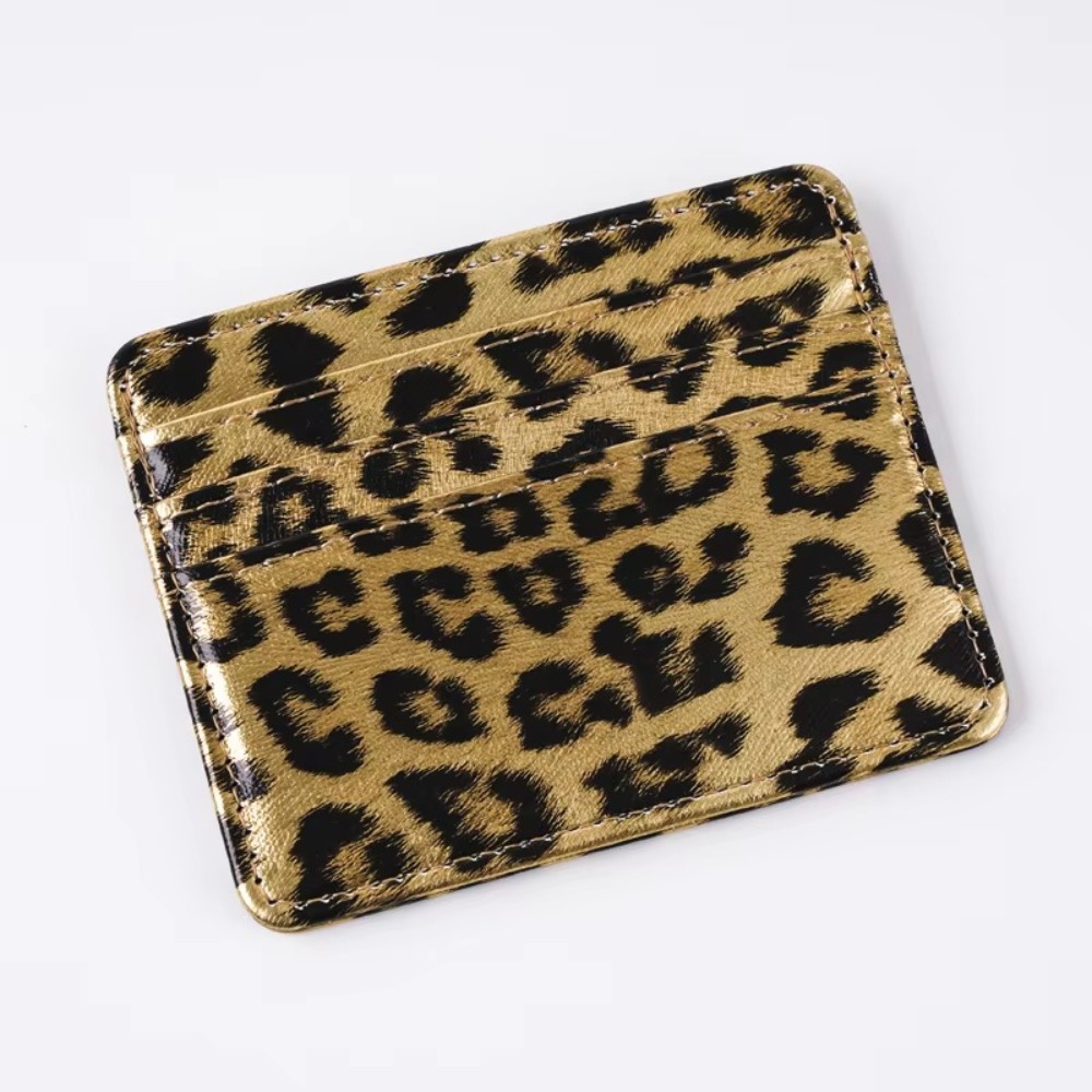 Classics PU Leather Leopard Pr - огляд і ціна Slim Card Slot Case