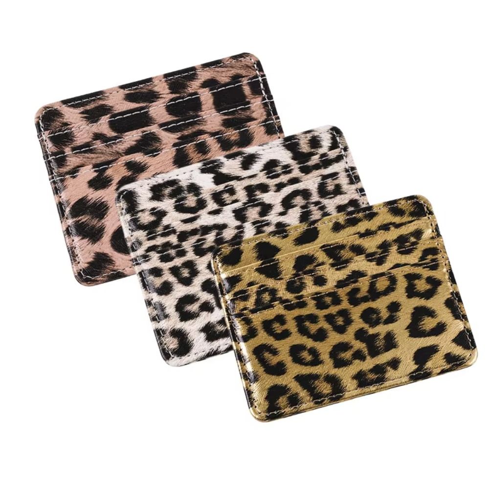 Classics PU Leather Leopard Pr - огляд і ціна Slim Card Slot Case