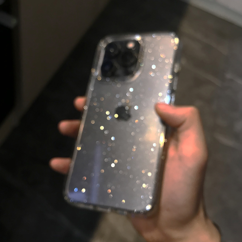 Transparent Simple Glitter Pho - огляд і ціна Phone Cases Expensive