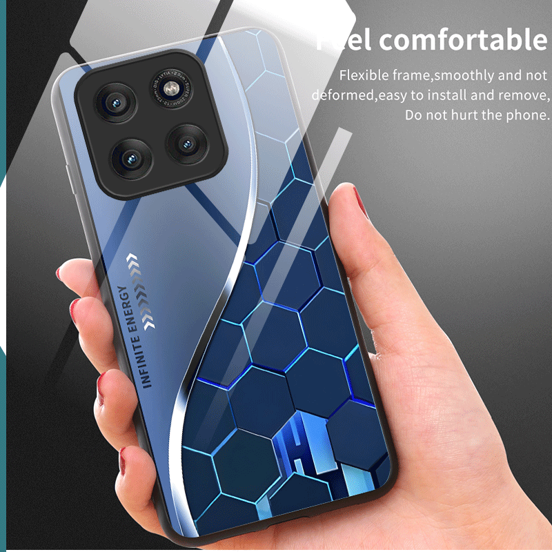 Hard Tempered Glass Case For M - огляд і ціна Gradient Color Case