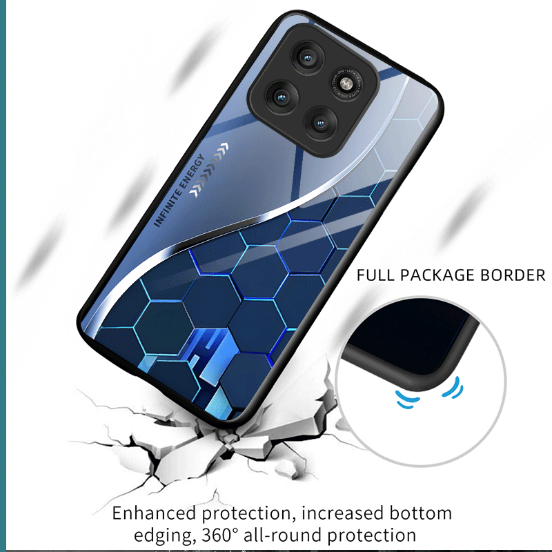 Hard Tempered Glass Case For M - огляд і ціна Gradient Color Case