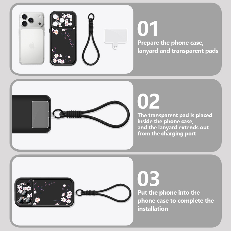 Wrist Strap Lanyard Phone Case - огляд і ціна Phone Cases With Loop