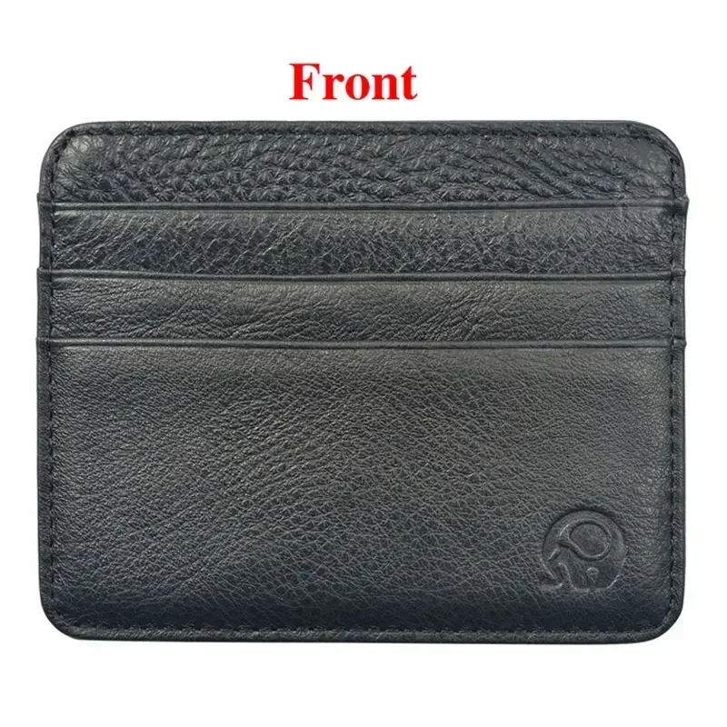New Thin Genuine Leather Mini  - огляд і ціна Slim Card Slot Case
