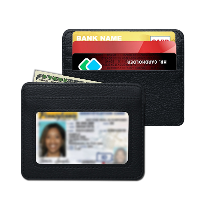 Thin PU Leather Mini Wallet Sl - огляд і ціна Slim Card Slot Case