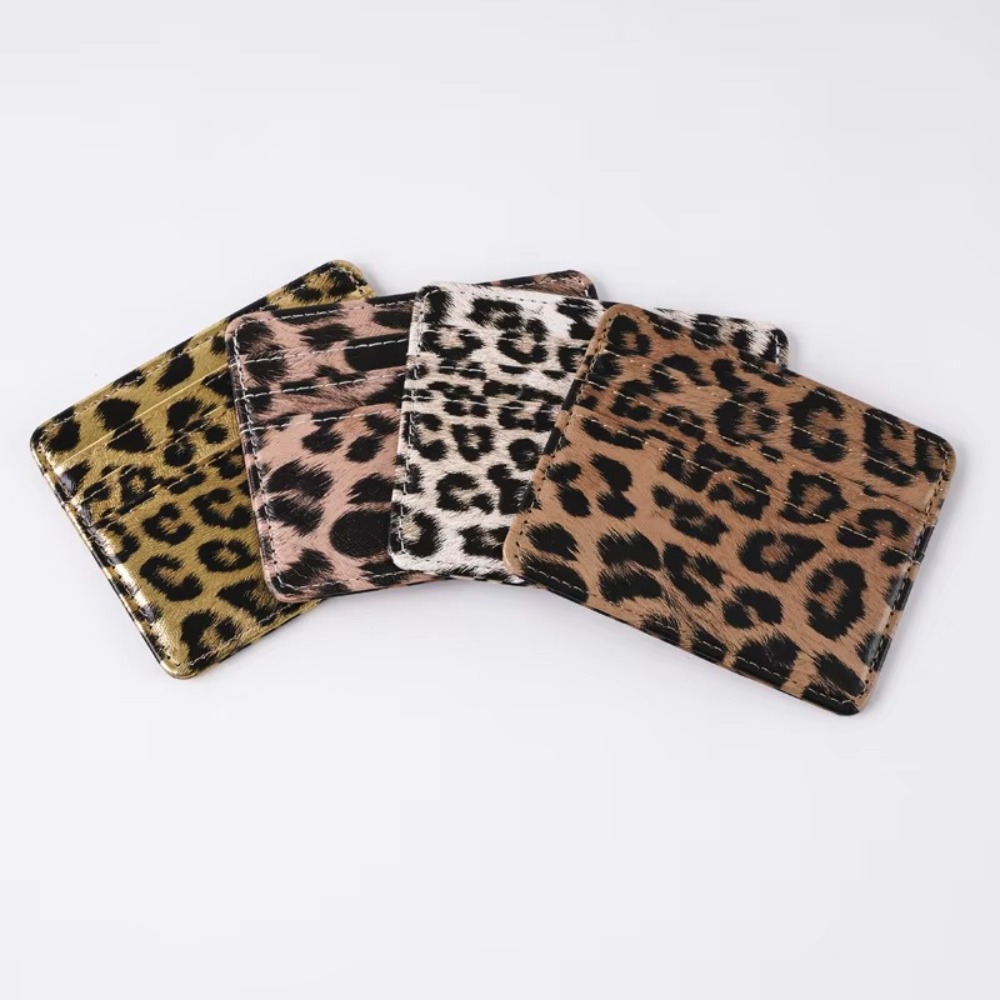 Classics PU Leather Leopard Pr - огляд і ціна Slim Card Slot Case